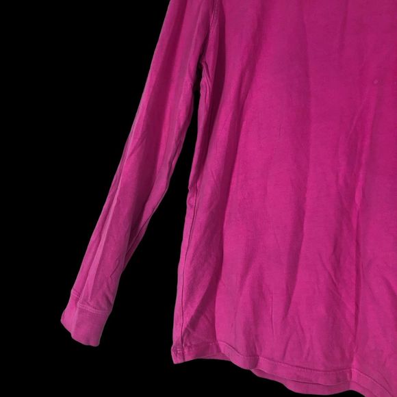 Vineyard Vines Long-Sleeved T-Shirt, Left Breadt Pocket, Pink, Soft Cotton SZ S - Picture 4 of 7